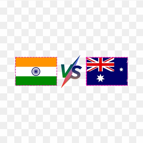 India vs Australia transparent png image
